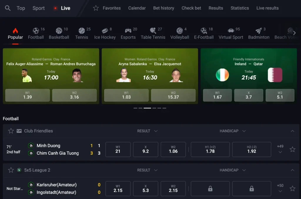 live-betting
